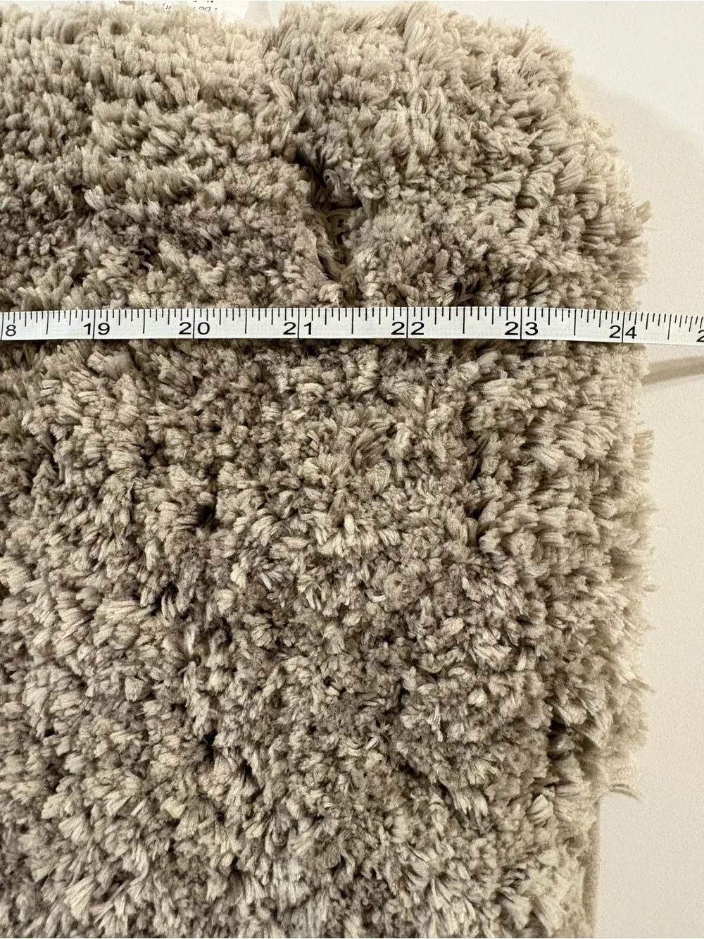 Amazon Plush Taupe Bath Mat - Set of Two